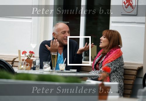 Amsterdam, 27 Augustus 2020 Alfred v d Heuvel met vriendin