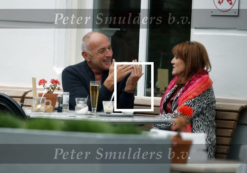 Amsterdam, 27 Augustus 2020 Alfred v d Heuvel met vriendin