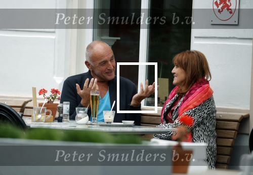 Amsterdam, 27 Augustus 2020 Alfred v d Heuvel met vriendin
