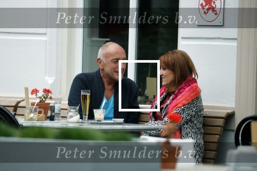 Amsterdam, 27 Augustus 2020 Alfred v d Heuvel met vriendin