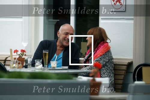 Amsterdam, 27 Augustus 2020 Alfred v d Heuvel met vriendin