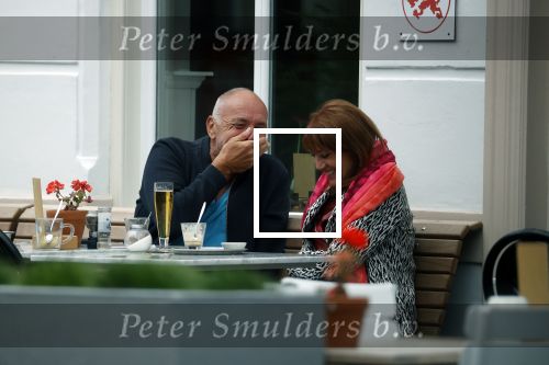 Amsterdam, 27 Augustus 2020 Alfred v d Heuvel met vriendin