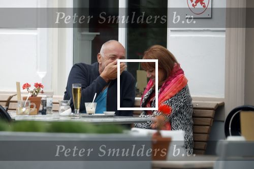 Amsterdam, 27 Augustus 2020 Alfred v d Heuvel met vriendin