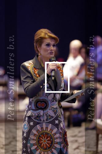 Amsterdam 11 september 2020
Modeshow (coronaproof) van Sheila de Vries in het Hilton Hotel. Anouk v Nes