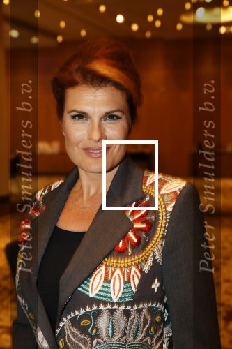 Amsterdam 11 september 2020
Modeshow (coronaproof) van Sheila de Vries in het Hilton Hotel. Anouk v Nes