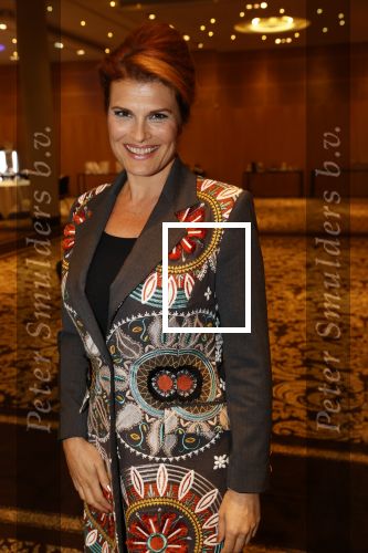 Amsterdam 11 september 2020
Modeshow (coronaproof) van Sheila de Vries in het Hilton Hotel. Anouk v Nes