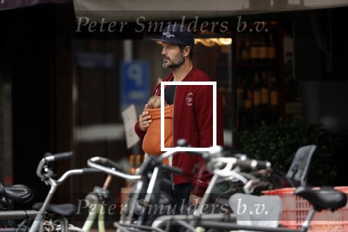 Amsterdam 22 augustus 2020
Arie Boomsma met zijn baby op zijn borst.