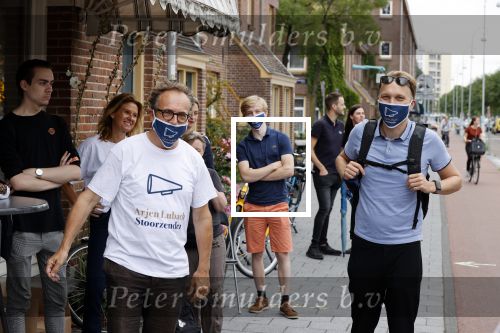 Amsterdam 20 augustus 2020
Arjen Lubach in zijn pop u store ivm met zijn  nieuwe boek stoorzender
