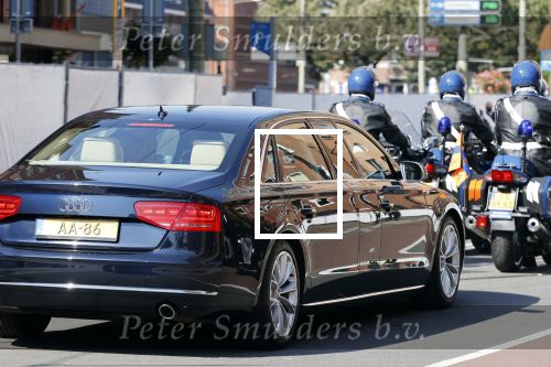 Den Haag 15 september 2020
Prinsjesdag 2020 in de grote kerk van Den Haag . Aanwezig Koning Willem Alexander Koningin Maxima Prins Constantijn en Prinses laurentien zijn aanwezig. De verlengde audi A8 van onze koning
