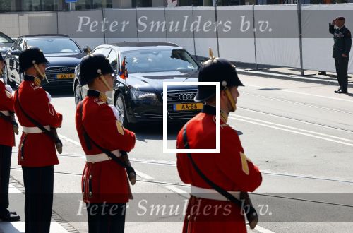 Den Haag 15 september 2020
Prinsjesdag 2020 in de grote kerk van Den Haag . Aanwezig Koning Willem Alexander Koningin Maxima Prins Constantijn en Prinses laurentien zijn aanwezig. De verlengde audi A8 van onze koning
