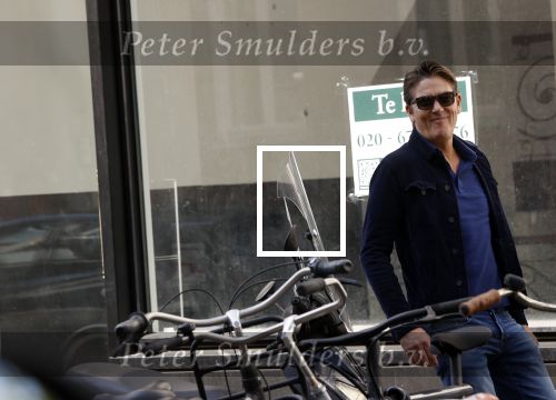Amsterdam 19 mei 2020
Bart Ettekoven met vriend op de pc Hooftstraat