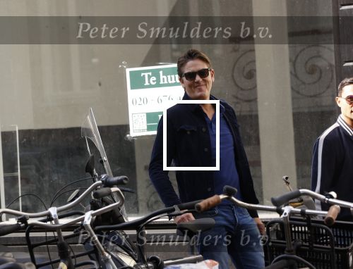 Amsterdam 19 mei 2020
Bart Ettekoven met vriend op de pc Hooftstraat
