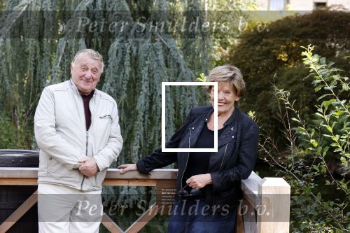 Hilversum 13 september 2020
Bram Biesterveld en Greetje Kauffeld in de tuin van het Rosa Spier huis.