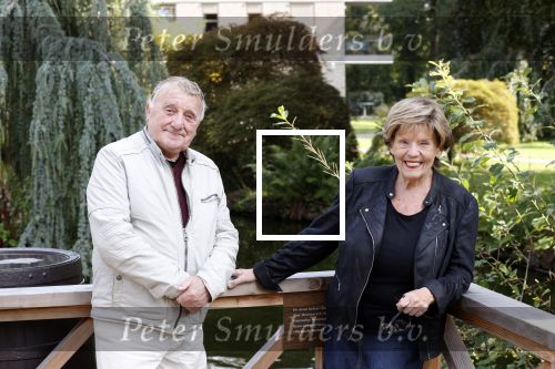 Hilversum 13 september 2020
Bram Biesterveld en Greetje Kauffeld in de tuin van het Rosa Spier huis.