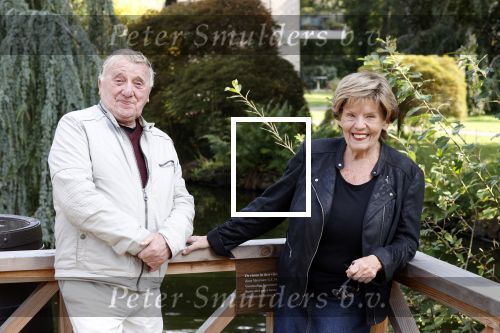 Hilversum 13 september 2020
Bram Biesterveld en Greetje Kauffeld in de tuin van het Rosa Spier huis.