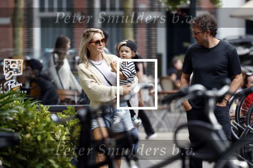 Amsterdam 22 augustus 2020
Chantal janzen met haar man Marco en hun zoontje Bobby