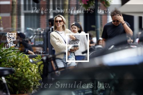 Amsterdam 22 augustus 2020
Chantal janzen met haar man Marco en hun zoontje Bobby