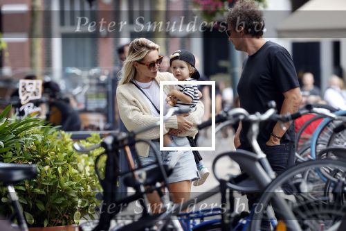 Amsterdam 22 augustus 2020
Chantal janzen met haar man Marco en hun zoontje Bobby