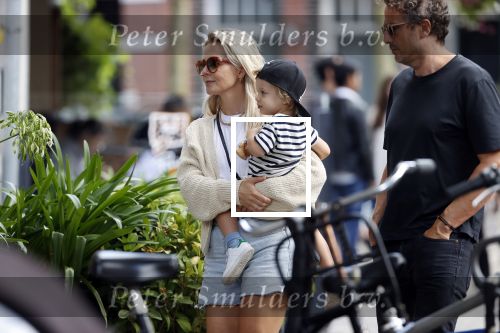 Amsterdam 22 augustus 2020
Chantal janzen met haar man Marco en hun zoontje Bobby