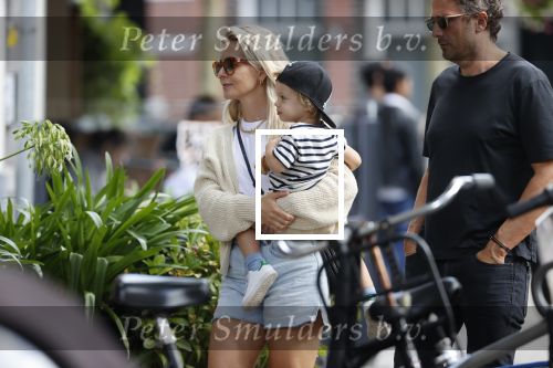 Amsterdam 22 augustus 2020
Chantal janzen met haar man Marco en hun zoontje Bobby