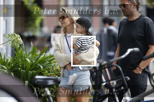 Amsterdam 22 augustus 2020
Chantal janzen met haar man Marco en hun zoontje Bobby