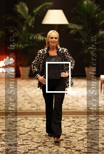 Amsterdam 11 september 2020
Modeshow (coronaproof) van Sheila de Vries in het Hilton Hotel. Denise Boekhoff
