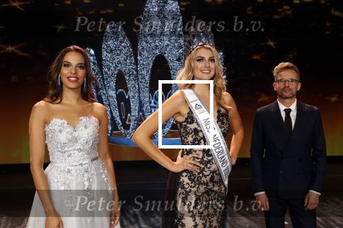 Hilversum 31 augustus 2020
Miss Nederland verkiezing in studio 21 op het mediapark. Miss Nederland Denise Speelman