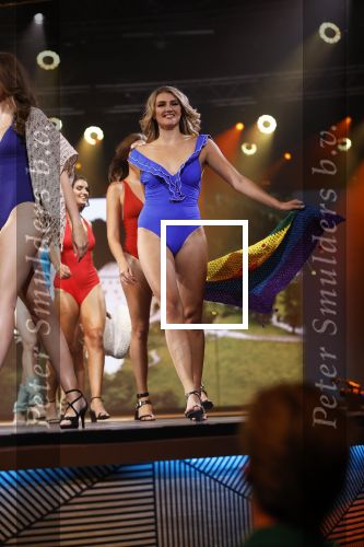 Hilversum 31 augustus 2020
Miss Nederland verkiezing in studio 21 op het mediapark. Miss Nederland Denise Speelman