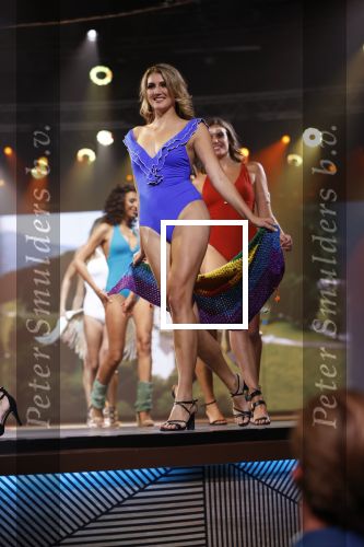Hilversum 31 augustus 2020
Miss Nederland verkiezing in studio 21 op het mediapark. Miss Nederland Denise Speelman