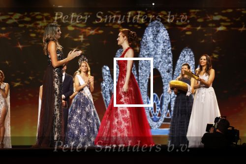 Hilversum 31 augustus 2020
Miss Nederland verkiezing in studio 21 op het mediapark. Miss Nederland Denise Speelman