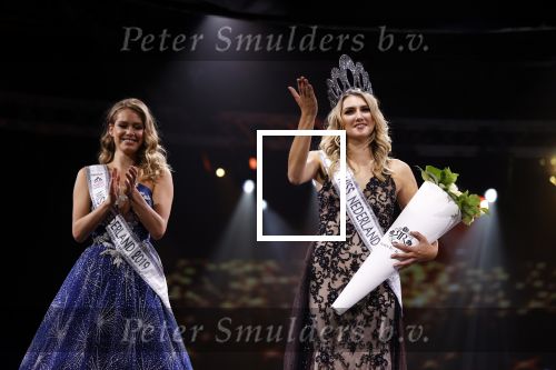 Hilversum 31 augustus 2020
Miss Nederland verkiezing in studio 21 op het mediapark. Miss Nederland Denise Speelman