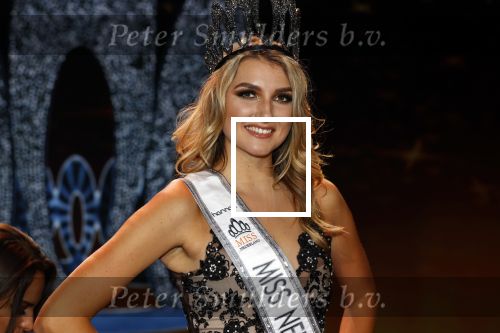 Hilversum 31 augustus 2020
Miss Nederland verkiezing in studio 21 op het mediapark. Miss Nederland Denise Speelman