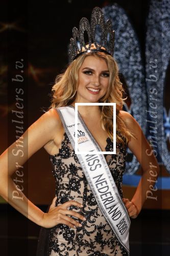 Hilversum 31 augustus 2020
Miss Nederland verkiezing in studio 21 op het mediapark. Miss Nederland Denise Speelman