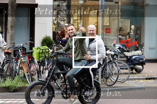 Amsterdam 12 september 2020
Dave en Dries Roelvink samen op electrische Knaap fiets