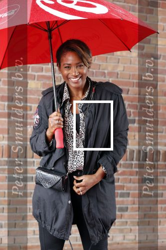 Amsterdam 29 augustus 2020
Presentatie kleding lijn Nicolette v Dam en Shoeby in het Olympisch stadion. Edsilia Rombley
