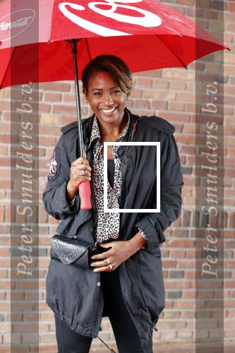 Amsterdam 29 augustus 2020
Presentatie kleding lijn Nicolette v Dam en Shoeby in het Olympisch stadion. Edsilia Rombley