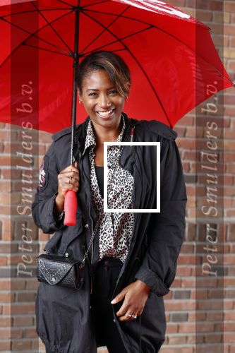 Amsterdam 29 augustus 2020
Presentatie kleding lijn Nicolette v Dam en Shoeby in het Olympisch stadion. Edsilia Rombley