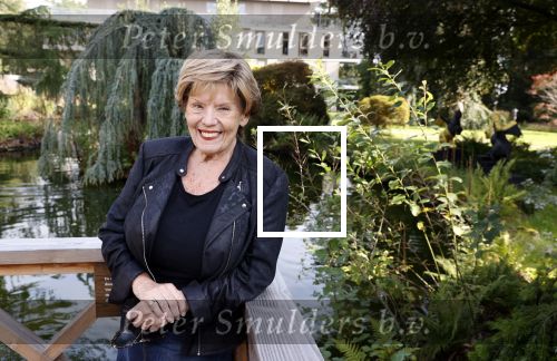 Hilversum 13 september 2020
Bram Biesterveld en Greetje Kauffeld in de tuin van het Rosa Spier huis.