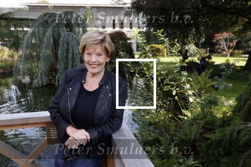 Hilversum 13 september 2020
Bram Biesterveld en Greetje Kauffeld in de tuin van het Rosa Spier huis.