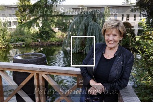 Hilversum 13 september 2020
Bram Biesterveld en Greetje Kauffeld in de tuin van het Rosa Spier huis.