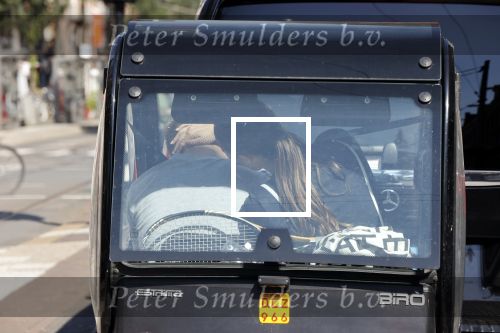 Amsterdam 19 augustus 2020
Julian Vahle met zijn vriendin Chelsey Weimar in hun Biro karretje