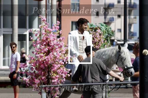 Amsterdam 21 augustus 2020
Juvat Westendorp en Edwin Jonker bij opnames film