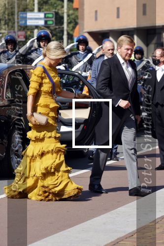Den Haag 15 september 2020
Prinsjesdag 2020 in de grote kerk van Den Haag . Aanwezig Koning Willem Alexander Koningin Maxima Prins Constantijn en Prinses laurentien zijn aanwezig.