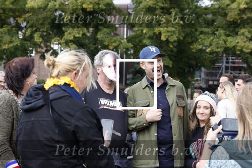 Amsterdam 6 september 2020
Demonstratie met Lange Frans  op het museumplein .