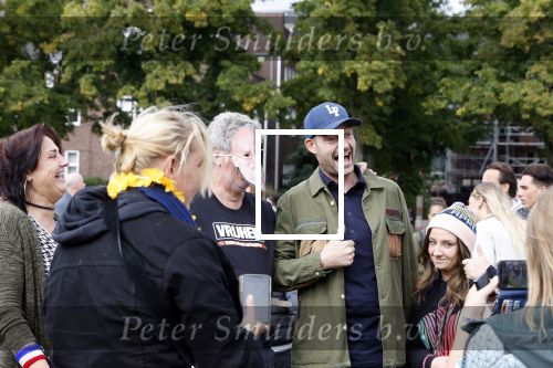 Amsterdam 6 september 2020
Demonstratie met Lange Frans  op het museumplein .
