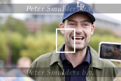 Amsterdam 6 september 2020
Demonstratie met Lange Frans  op het museumplein .