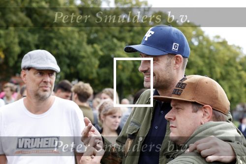 Amsterdam 6 september 2020
Demonstratie met Lange Frans  op het museumplein .