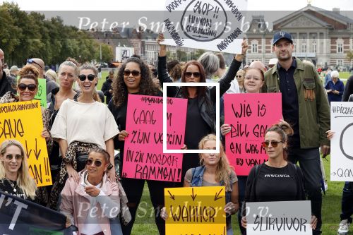 Amsterdam 6 september 2020
Demonstratie met Lange Frans  op het museumplein .