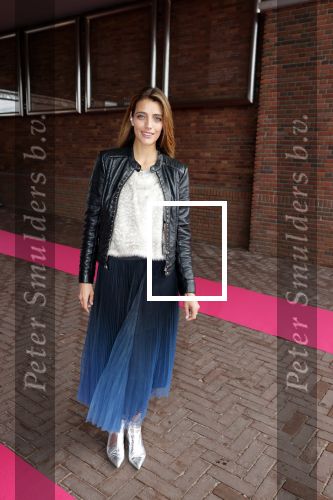 Amsterdam 29 augustus 2020
Presentatie kleding lijn Nicolette v Dam en Shoeby in het Olympisch stadion. Marvy Rieder