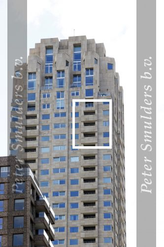 Rotterdam 31 augustus 2020
Complex waar Memphis Depay een appartement heeft